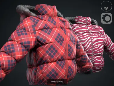 Winter jackets big pack