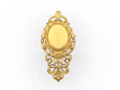 Classic decor ornament 190 3D print model