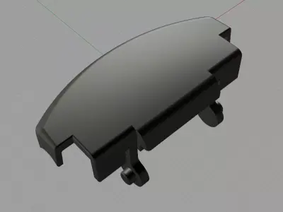 VW Armrest Handle Lock part replacement 3D print model