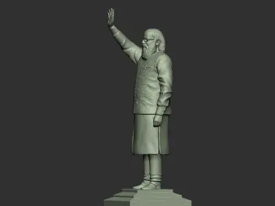 Narendra modi full body pose 3D print model