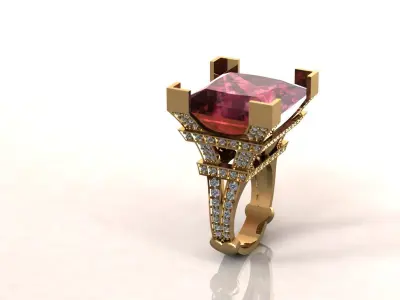 Ring Pasquale Bruni 2 3D print model