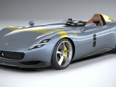 Ferrari Monza SP1 2019 3D model