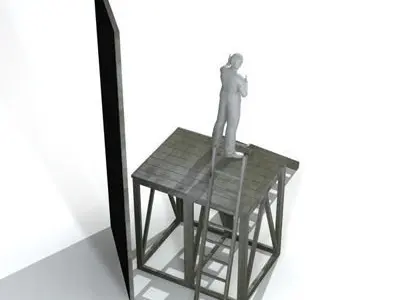 Theater elements 3D model