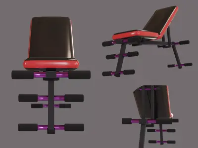 3d sport sports equipment  fitness for health Ready-to-use  Free 3D model