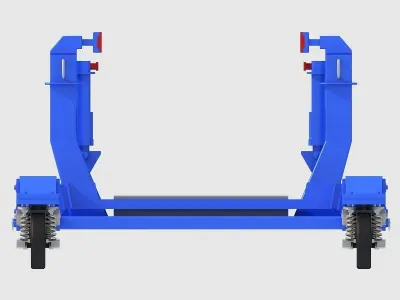 Engine bracket 3D model