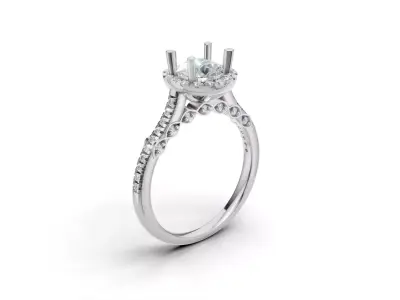 ring woman  3D print model 24