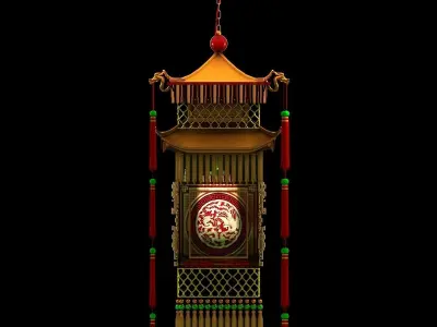 Chinese Royal Palace Lantern 3D model