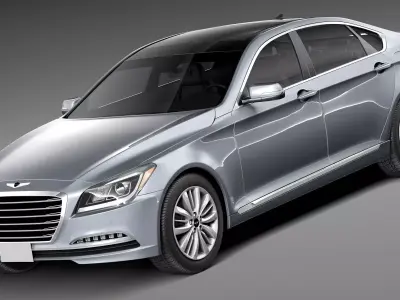 Hyundai Genesis 2015 3D model
