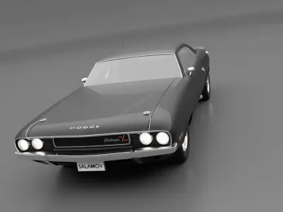 Dodge Challenger 1970 3D model