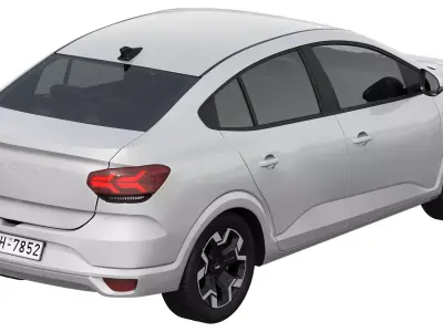 Dacia Logan 2025 3D model