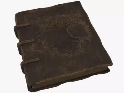 Book Old 3D model