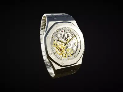 AP Skeleton Watch 3D model