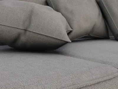 Lounge Couch 3D model
