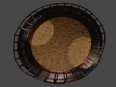 Gladiator arena Free 3D model