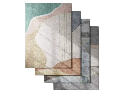 Carpet set 28 3D model