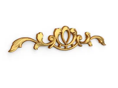 Classic decor ornament 327 3D model