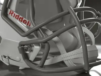 Football Helmet NFL pro Colts PBR 3D model