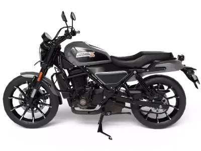 Harley Davidson X440 - Vivid Metallic Dark Silver - Game Ready Low-poly 3D model