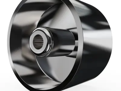 DUB SWYRL WHEEL 3D MODEL 3D print model