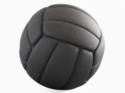 Simple Volleyball Ball 09 3D model