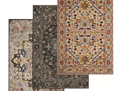 Rug Set 2017 3D model