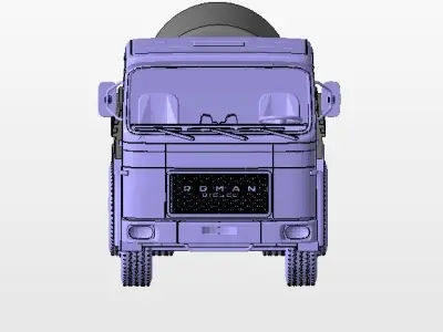 Roman Truck  3D print model