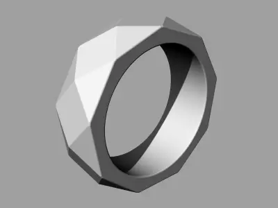 Ring Gear Engineer Jewel 3d printinh 3D print model