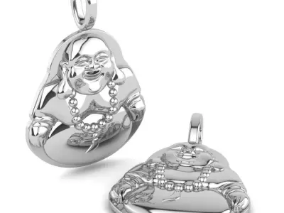 Buddha Pendant Jewelry  3D print model