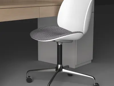 TV Shelf and workplace 72 3D model