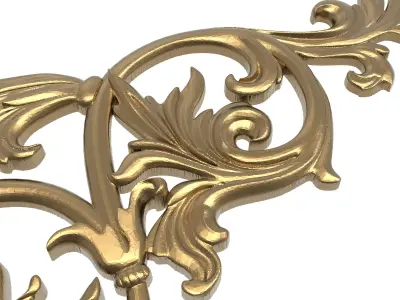  decorative pattern ready for 3D printing 3D model 302