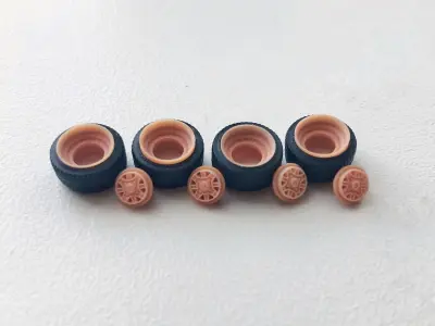 FREE SSR mk3 2pcs model for scale models Free 3D print model