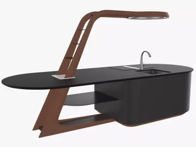 Aria kitchen 3D model