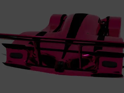 super car lm  3D model