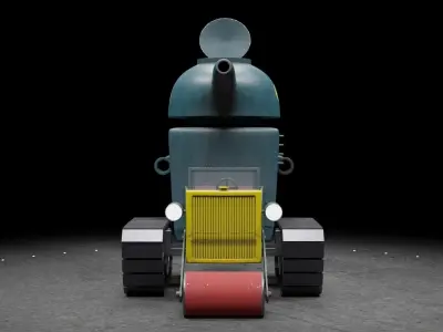 Crazy Car- Army Surplus Special 3D model