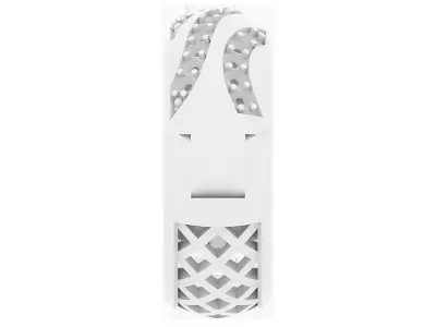 Earrings geometry with diamonds 3D print model