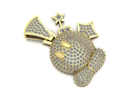 Bob-Omb - Super Mario stones 3D print model