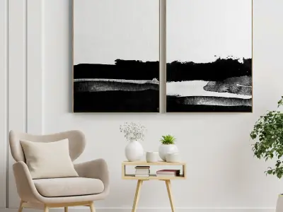 Photo Frame 155 Low-poly 3D model