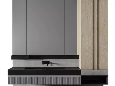 Luxury Bathroom 136 3D model