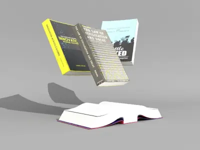 Book Pack Free low-poly 3D model