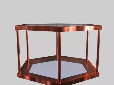 Glass Table 06 3D model