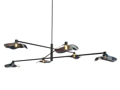 John pomp Calla chandelier 3D model