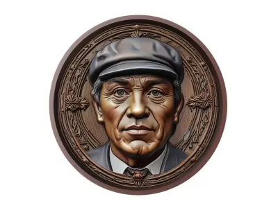Pedri Footballer Medallion 3D print model