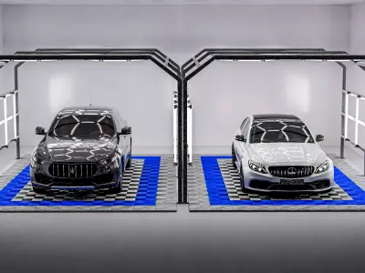 Detailing studio Showroom 3D model