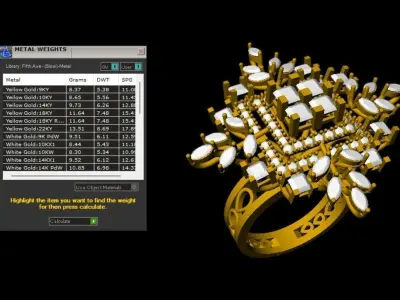 LUXURY Engagement Diamond RING 3D print model