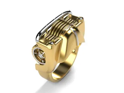 1950 Chevy truck Ring 3D print model