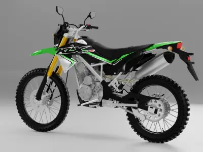 2016 - Kawasaki KLX 150BF 3D model