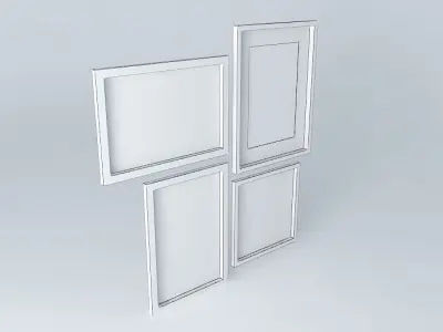 MIXED COMPOSITION 01 Free 3D model