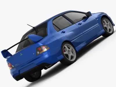 Mitsubishi Lancer Evolution 9 GT 2006 3D model