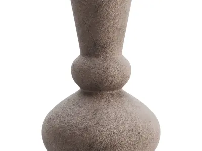 Vase decor Low-poly 3D model 30