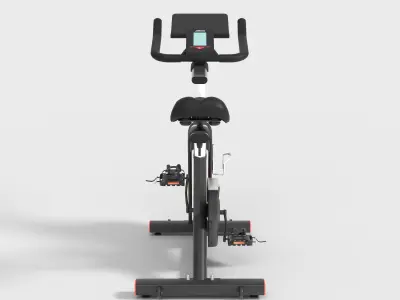 EXERCISE BIKE 3D model 6